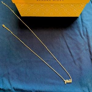 Kendra Scott Sterling Silver Necklace
